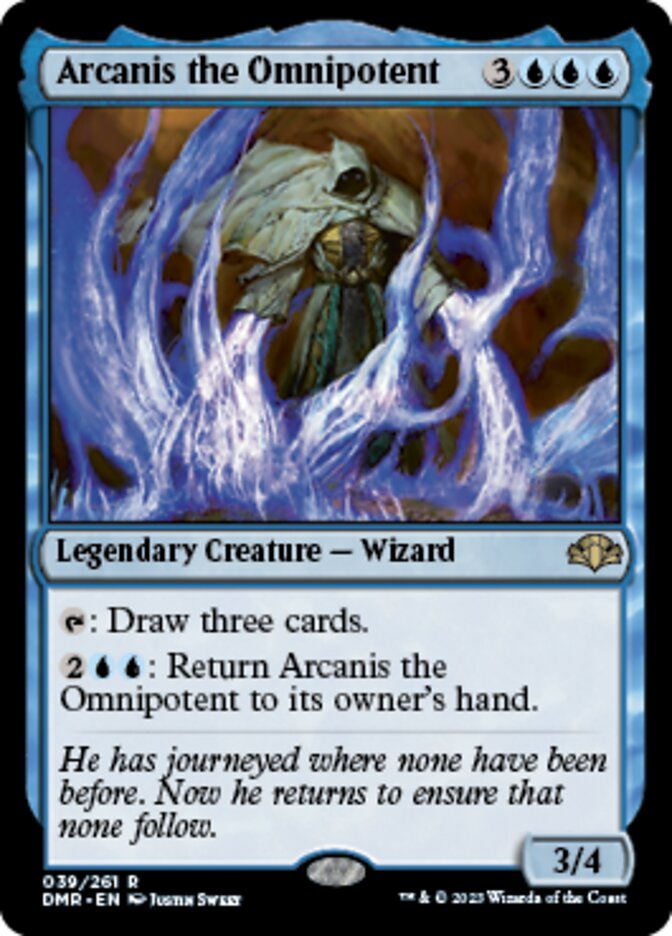 Arcanis the Omnipotent [Dominaria Remastered] | Spectrum Games