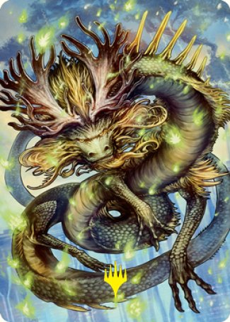 Kura, the Boundless Sky Art Card (Gold-Stamped Signature) [Kamigawa: Neon Dynasty Art Series] | Spectrum Games