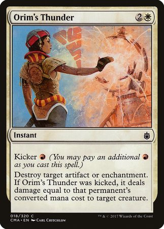 Orim's Thunder [Commander Anthology] | Spectrum Games