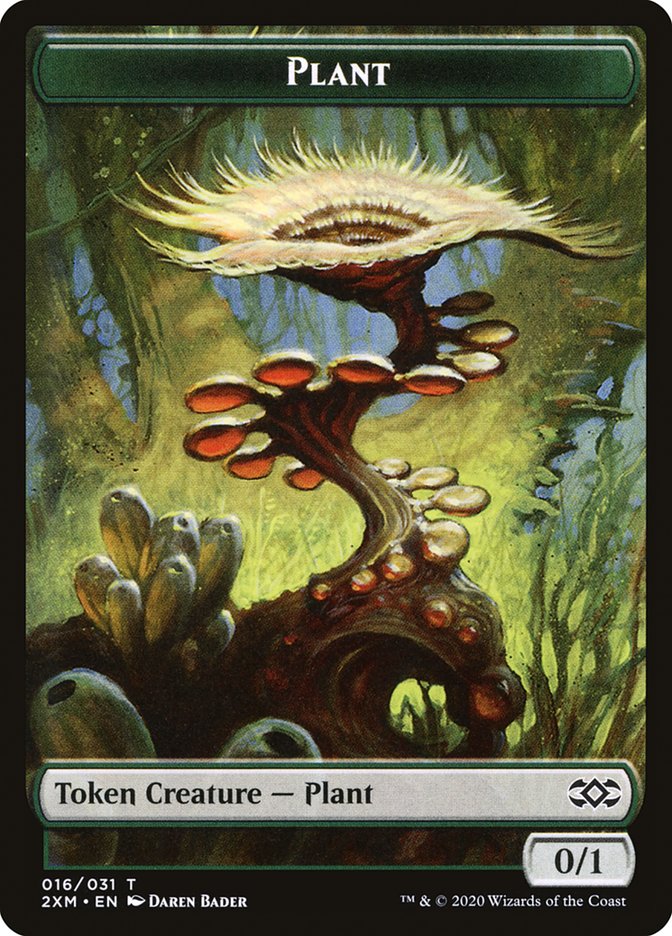 Plant Token [Double Masters] | Spectrum Games