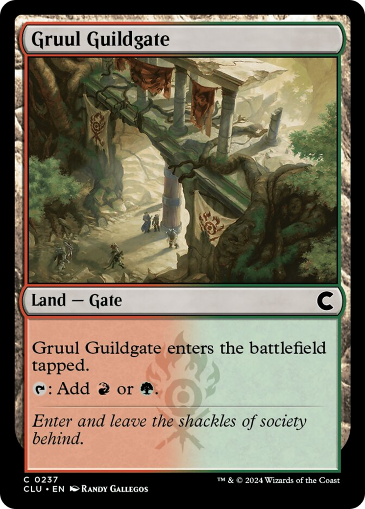 Gruul Guildgate [Ravnica: Clue Edition] | Spectrum Games