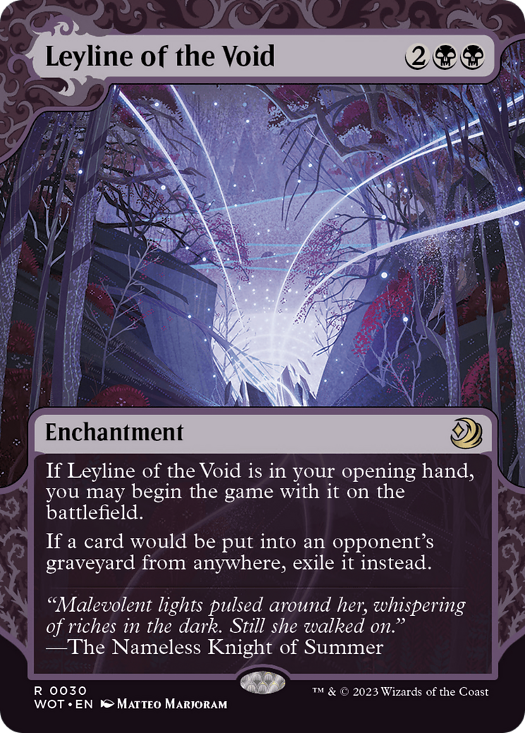 Leyline of the Void [Wilds of Eldraine: Enchanting Tales] | Spectrum Games