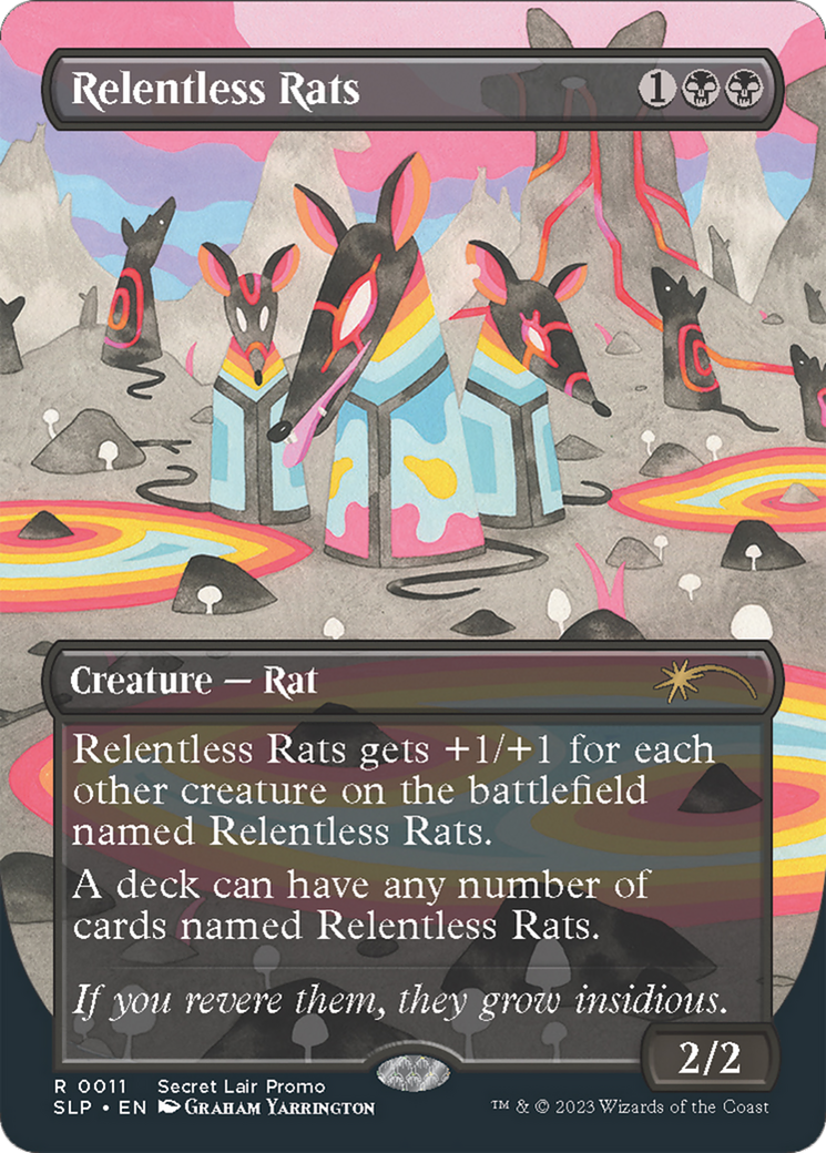 Relentless Rats (0011) [Secret Lair Showdown] | Spectrum Games
