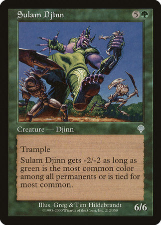 Sulam Djinn [Invasion] | Spectrum Games