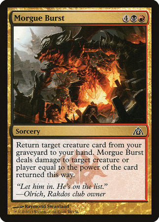Morgue Burst [Dragon's Maze] | Spectrum Games