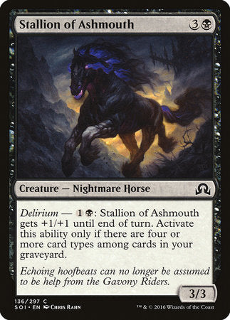 Stallion of Ashmouth [Shadows over Innistrad] | Spectrum Games