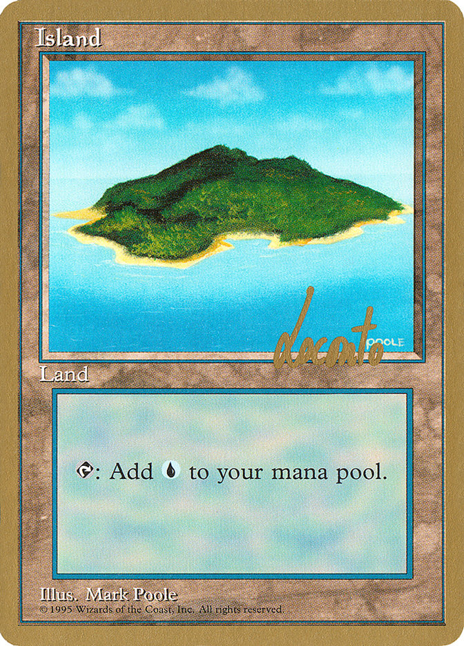 Island (ml367) (Michael Loconto) [Pro Tour Collector Set] | Spectrum Games