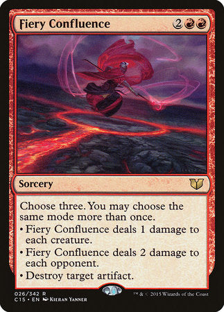 Fiery Confluence [Commander 2015] | Spectrum Games