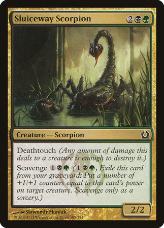 Sluiceway Scorpion [Return to Ravnica] | Spectrum Games