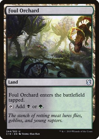 Foul Orchard [Commander 2019] | Spectrum Games