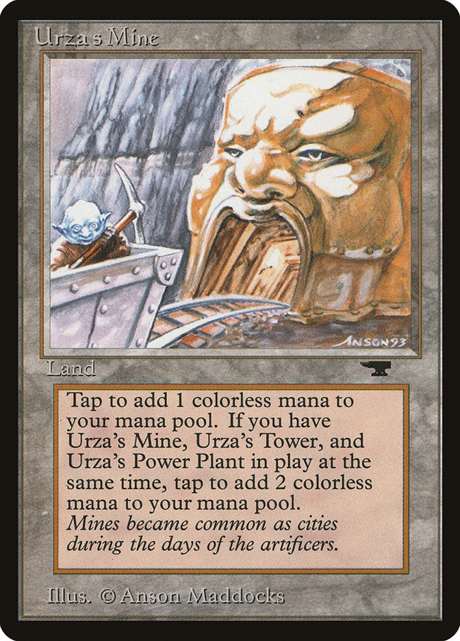 Urza's Mine (Mine Cart Entering Mouth) [Antiquities] | Spectrum Games