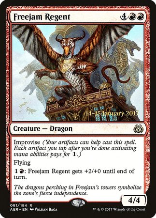 Freejam Regent [Aether Revolt Promos] | Spectrum Games