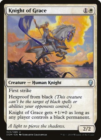 Knight of Grace [Dominaria] | Spectrum Games