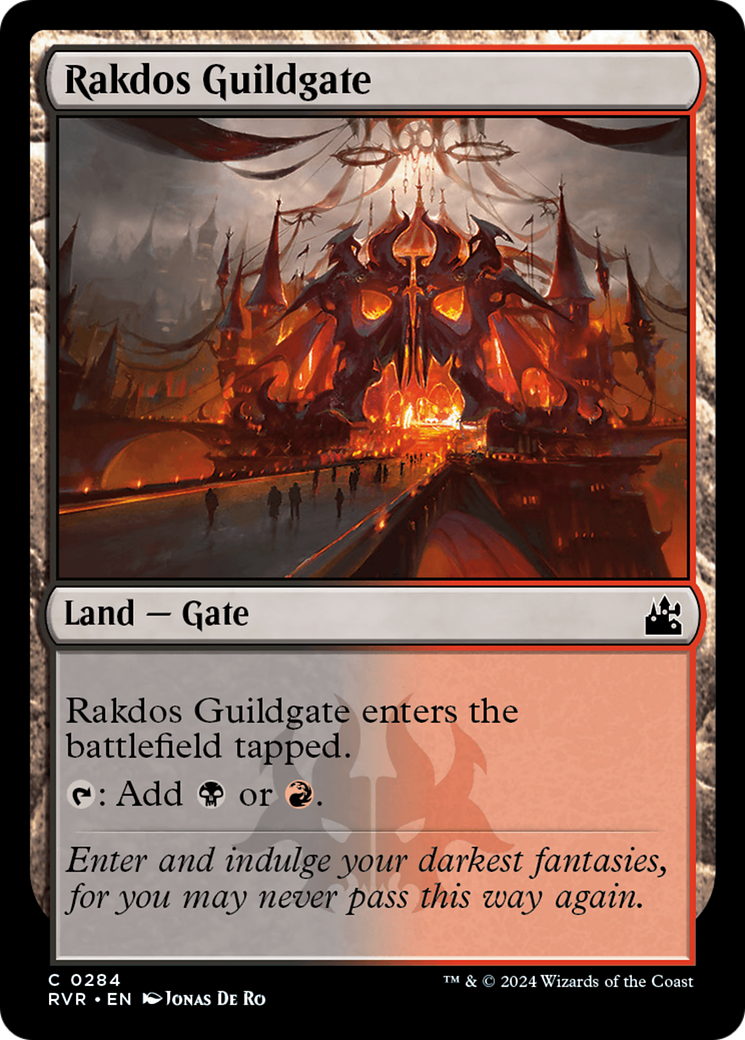 Rakdos Guildgate [Ravnica Remastered] | Spectrum Games