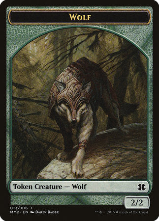 Wolf Token [Modern Masters 2015 Tokens] | Spectrum Games
