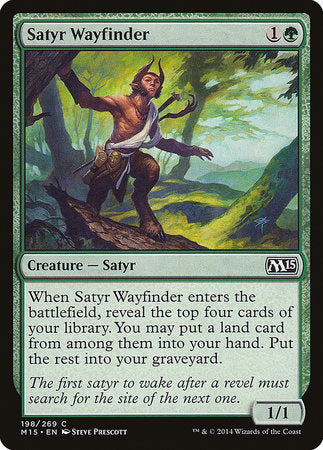 Satyr Wayfinder [Magic 2015] | Spectrum Games