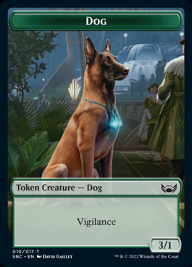 Devil // Dog Double-sided Token [Streets of New Capenna Tokens] | Spectrum Games