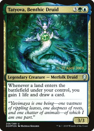 Tatyova, Benthic Druid [Dominaria Promos] | Spectrum Games