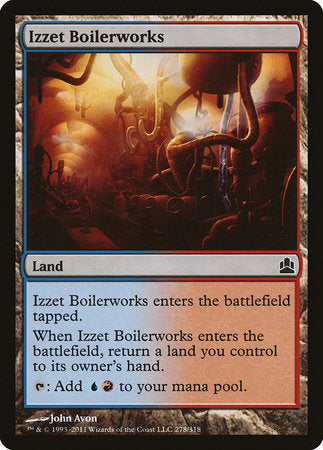 Izzet Boilerworks [Commander 2011] | Spectrum Games