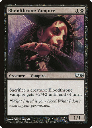 Bloodthrone Vampire [Magic 2013] | Spectrum Games