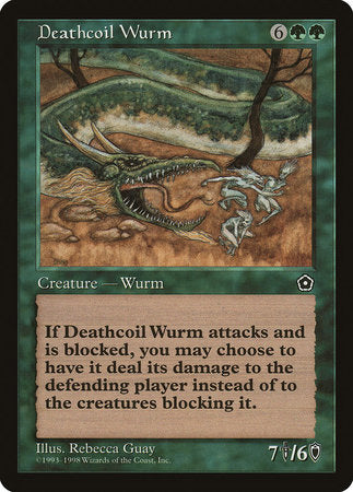 Deathcoil Wurm [Portal Second Age] | Spectrum Games