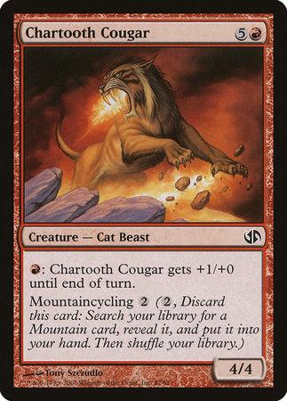 Chartooth Cougar [Duel Decks: Jace vs. Chandra] | Spectrum Games