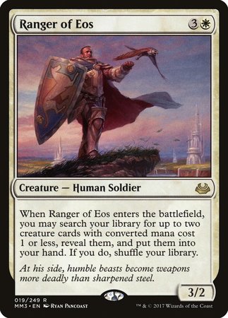 Ranger of Eos [Modern Masters 2017] | Spectrum Games