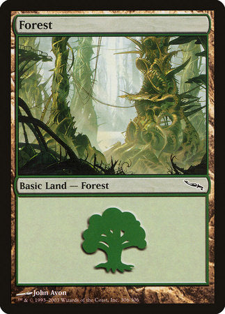 Forest (306) [Mirrodin] | Spectrum Games