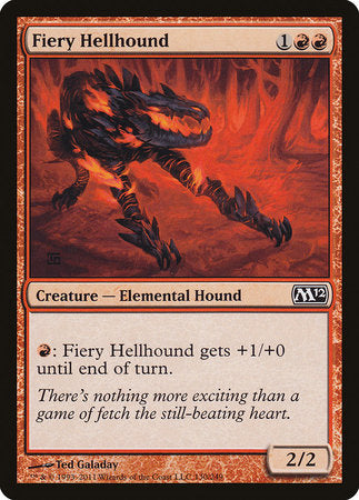 Fiery Hellhound [Magic 2012] | Spectrum Games