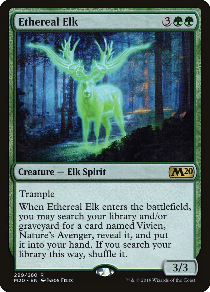 Ethereal Elk [Core Set 2020] | Spectrum Games