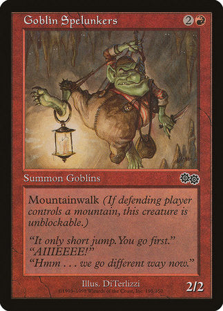 Goblin Spelunkers [Urza's Saga] | Spectrum Games