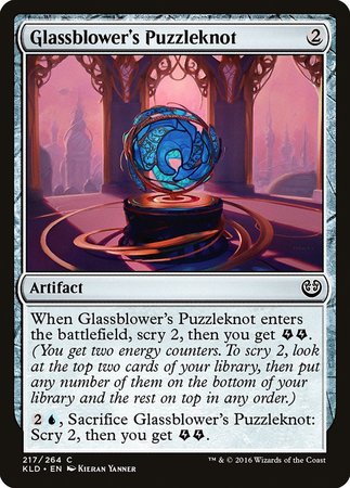 Glassblower's Puzzleknot [Kaladesh] | Spectrum Games