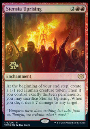 Stensia Uprising [Innistrad: Crimson Vow Prerelease Promos] | Spectrum Games