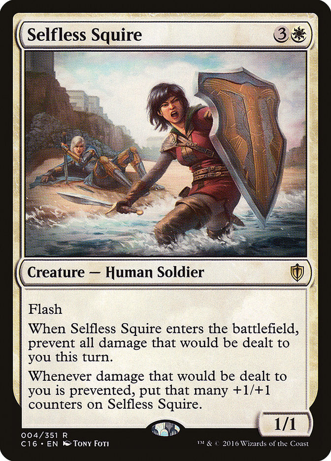 Selfless Squire [Commander 2016] | Spectrum Games