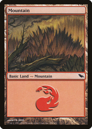 Mountain (296) [Shadowmoor] | Spectrum Games