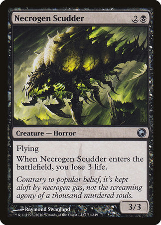 Necrogen Scudder [Scars of Mirrodin] | Spectrum Games