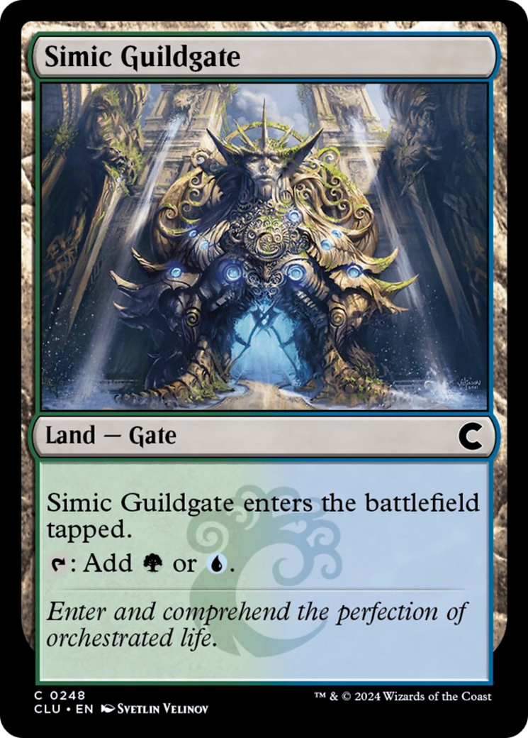 Simic Guildgate [Ravnica: Clue Edition] | Spectrum Games