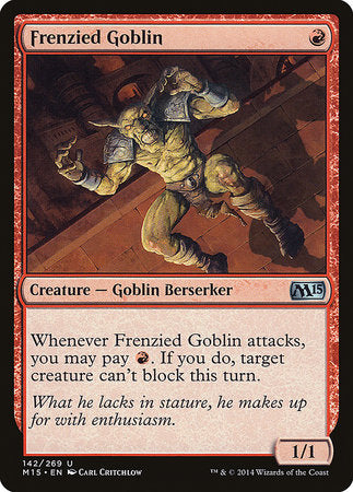 Frenzied Goblin [Magic 2015] | Spectrum Games