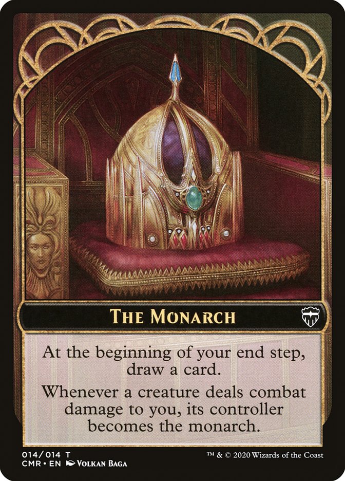 Golem // The Monarch Token [Commander Legends Tokens] | Spectrum Games