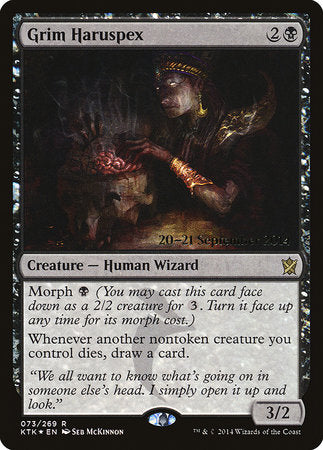 Grim Haruspex [Khans of Tarkir Promos] | Spectrum Games