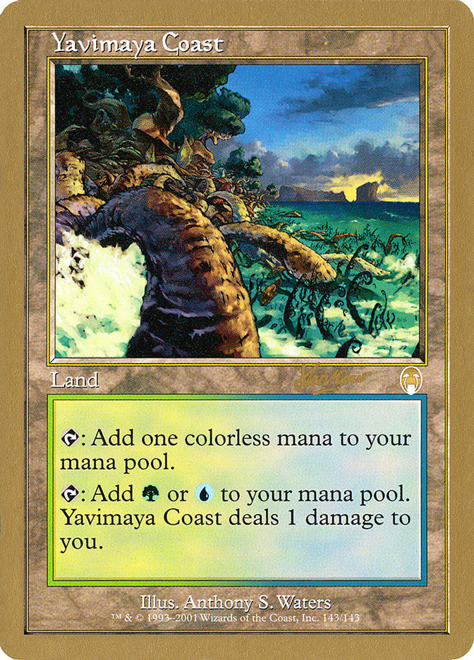 Yavimaya Coast (Sim Han How) [World Championship Decks 2002] | Spectrum Games