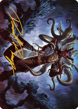 Zevlor, Elturel Exile Art Card (42) (Gold-Stamped Signature) [Commander Legends: Battle for Baldur's Gate Art Series] | Spectrum Games