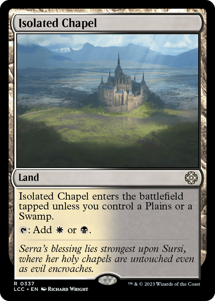 Isolated Chapel [The Lost Caverns of Ixalan Commander] | Spectrum Games