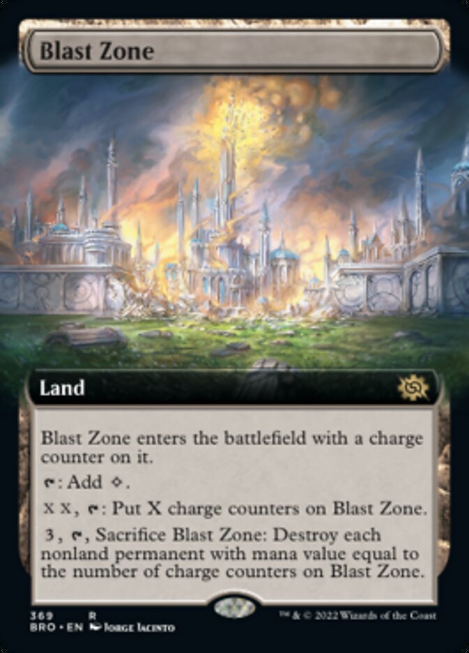 Blast Zone (Extended Art) [The Brothers' War] | Spectrum Games
