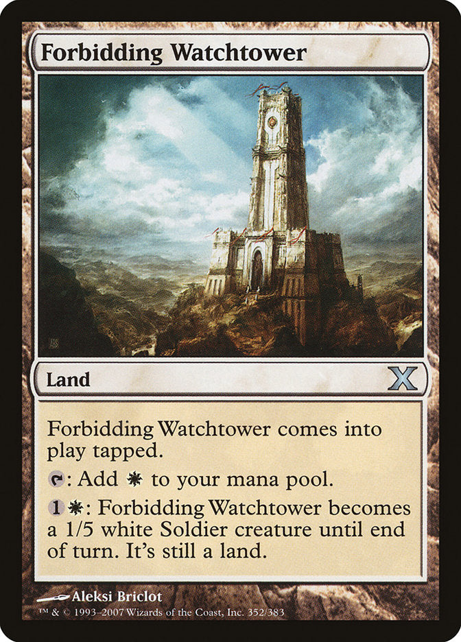 Forbidding Watchtower [Tenth Edition] | Spectrum Games