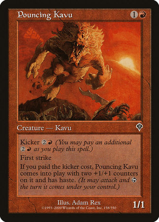 Pouncing Kavu [Invasion] | Spectrum Games