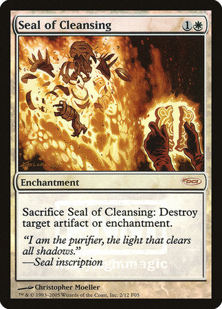 Seal of Cleansing [Friday Night Magic 2005] | Spectrum Games