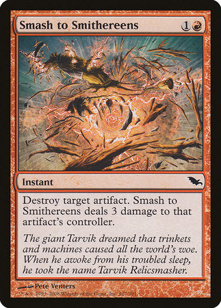 Smash to Smithereens [Shadowmoor] | Spectrum Games