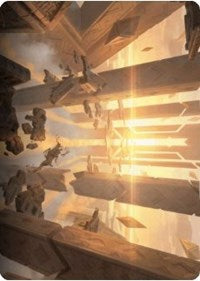 Skyclave Basilica Art Card [Zendikar Rising Art Series] | Spectrum Games