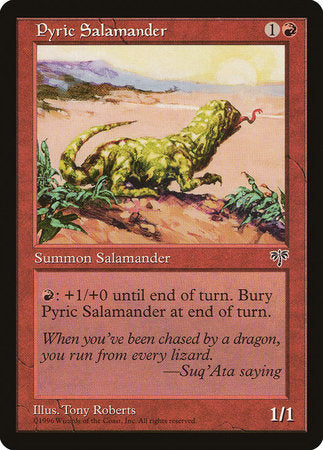 Pyric Salamander [Mirage] | Spectrum Games